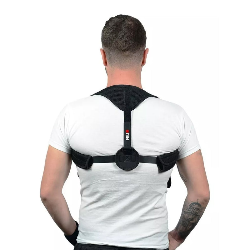 Colete Postural Magnético Ajustável com Suporte Ergonômico - Alívio de Dores nas Costas e Ombros