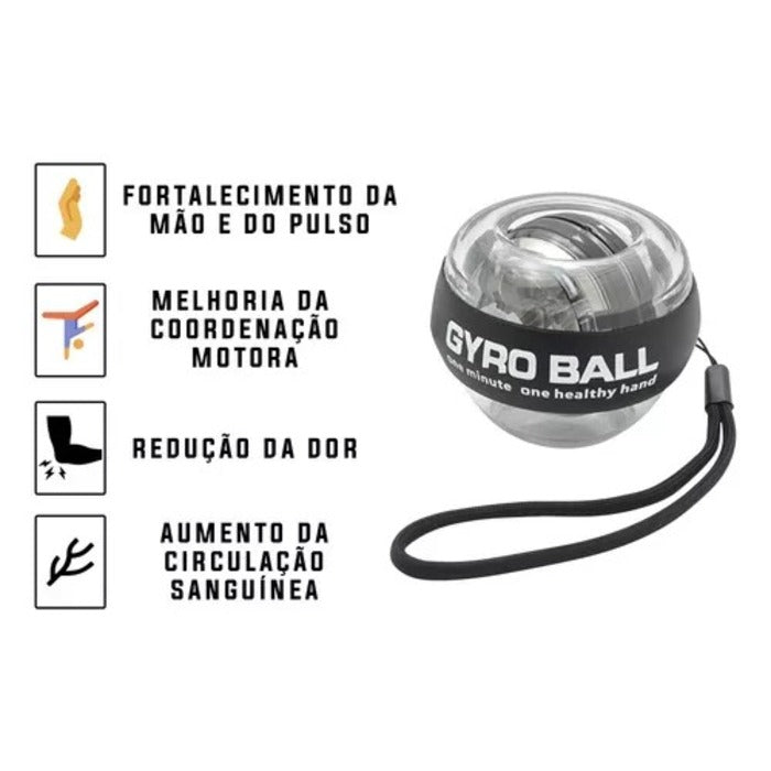 PowerBall WristBall: Fortalecedor Muscular de Punho e Antebraço